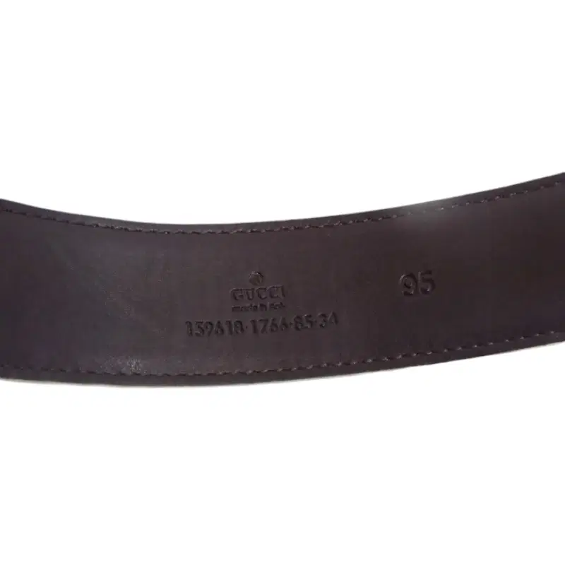 Gucci White Leather Horsebit Buckle Skinny Belt