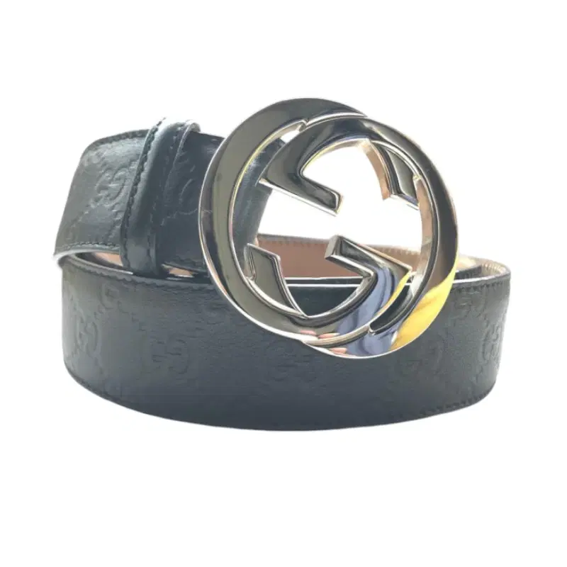 Gucci Guccissima Interlocking G Belt