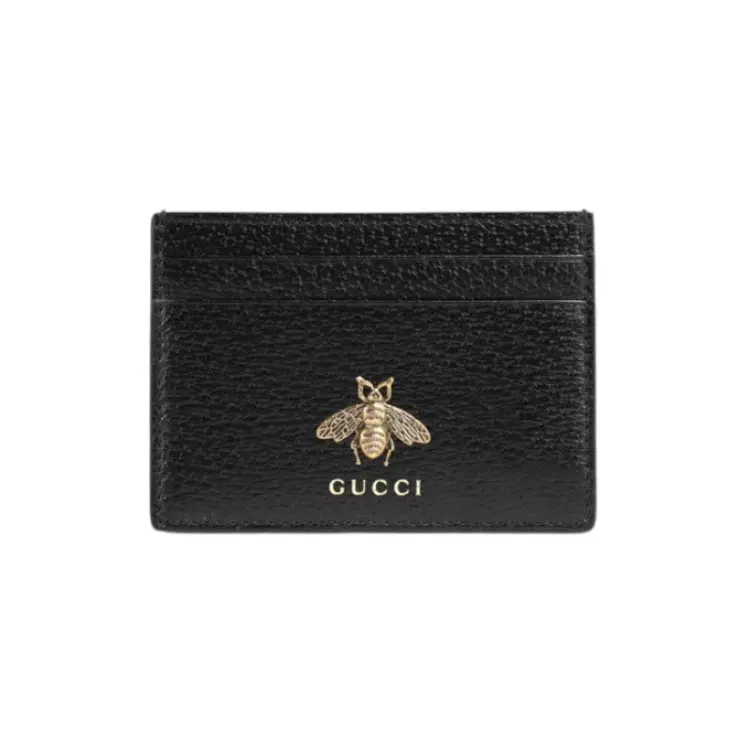 Gucci Animalier Leather Card Case-Hover-Image