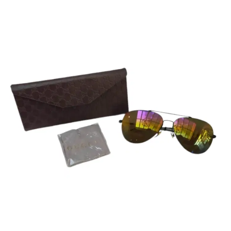 Gucci Pilot Sunglasses-Hover-Image
