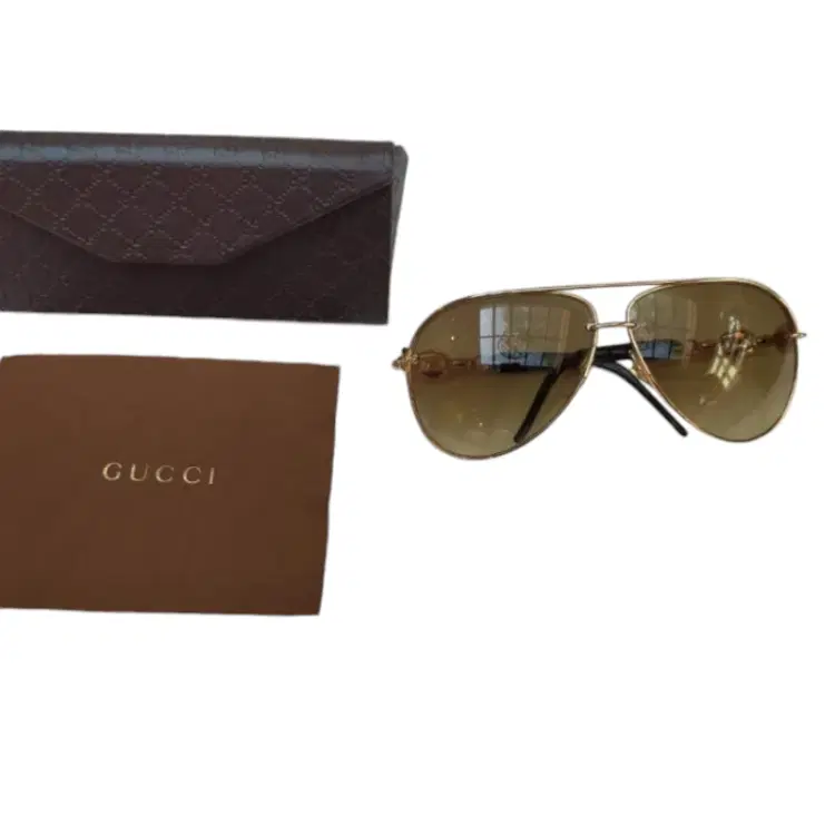 Gucci Marina Chain Aviator Sunglasses-Hover-Image