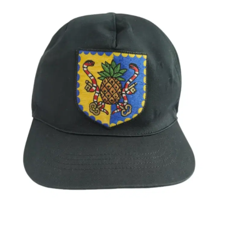 Gucci Pineapple Crest Baseball Hat-Hover-Image