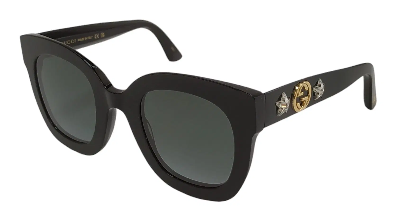 Gucci GG0208S Oversized-Frame Sunglasses