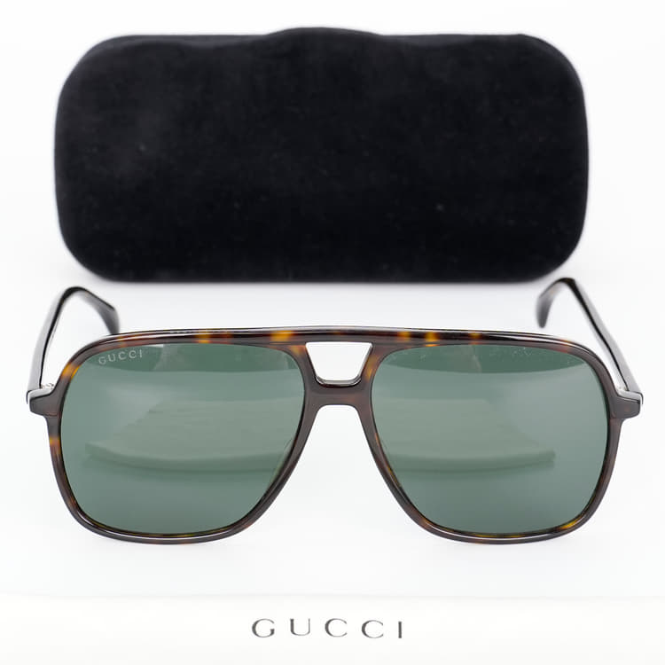Gucci GG0545S Havana Sunglasses-Hover-Image
