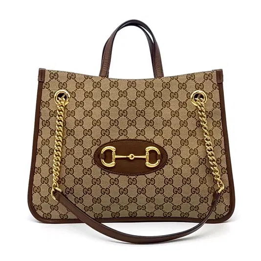 Gucci 1955 Horsebit Medium Tote Bag (621144)-Hover-Image
