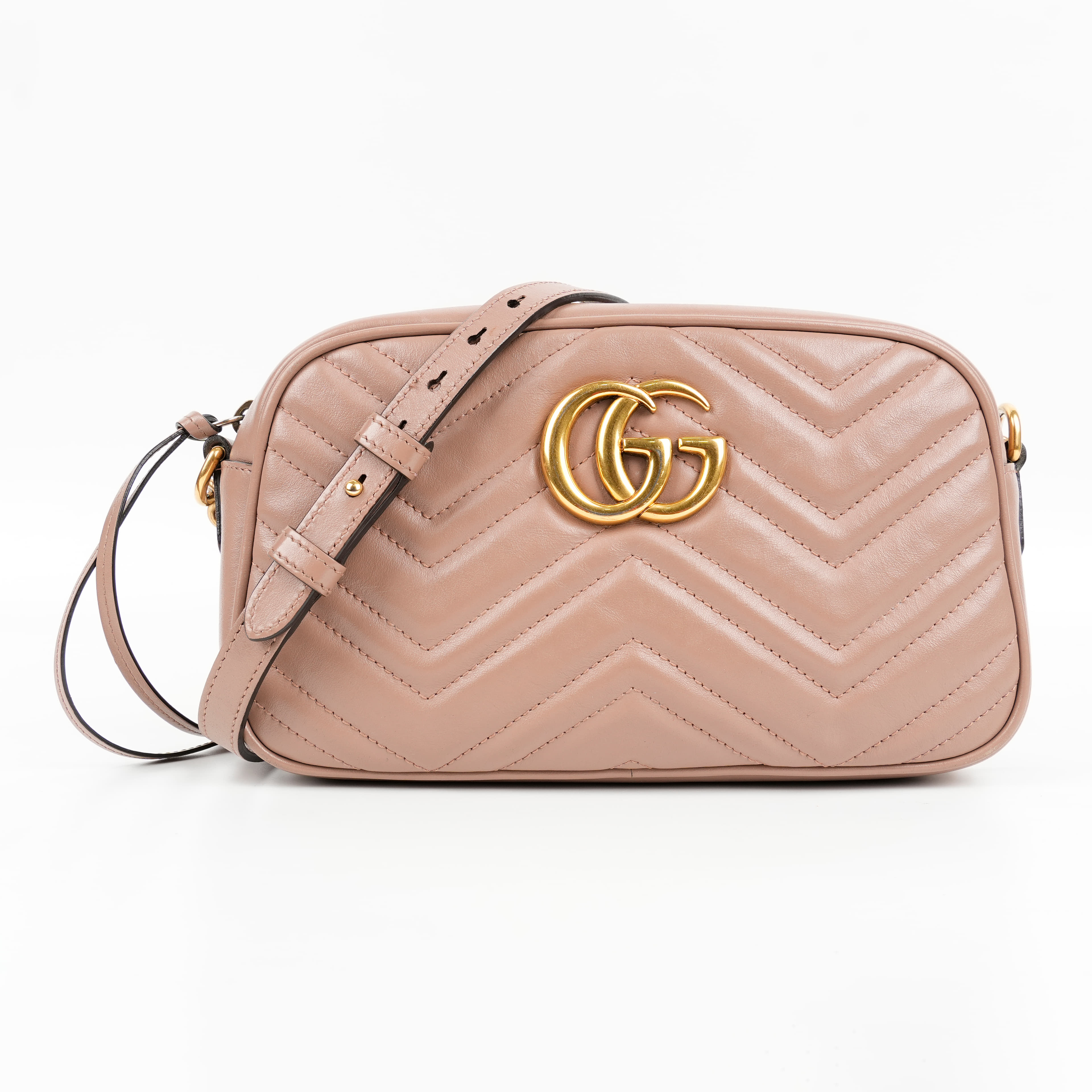 Gucci GG Marmont Small Matelassé Shoulder Bag