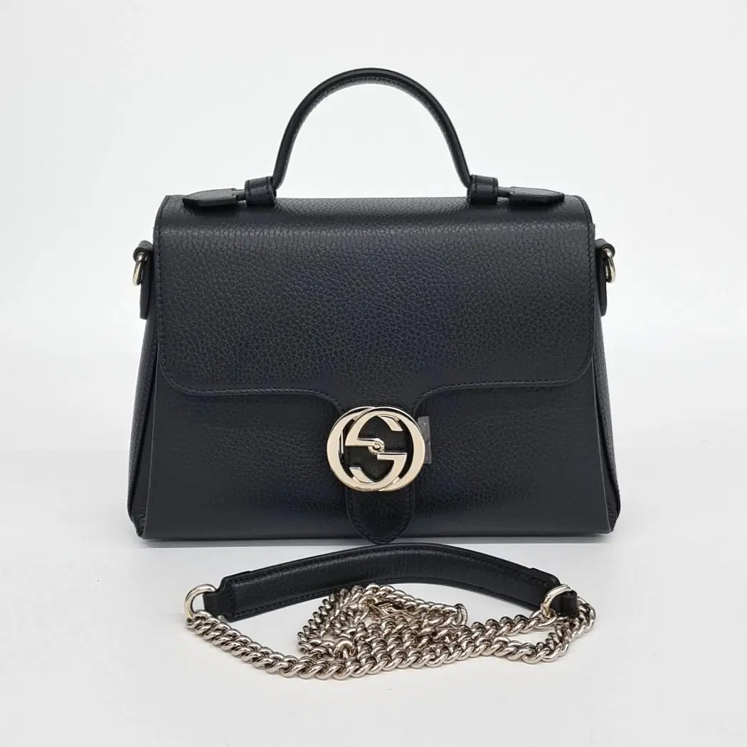 Gucci Interlocking Top Handle Tote and Shoulder Bag (510302)