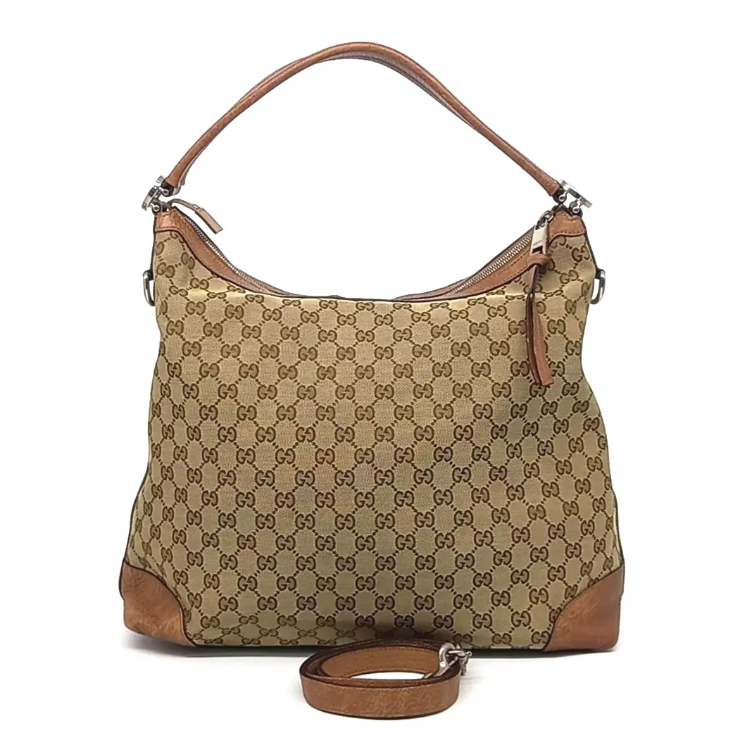 Gucci Jacquard Tote and Shoulder Bag (323676)
