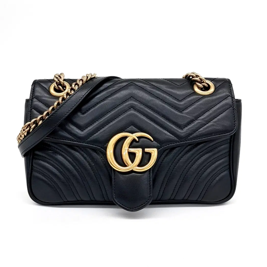 Gucci Marmont Matrasse Shoulder Bag (443497)