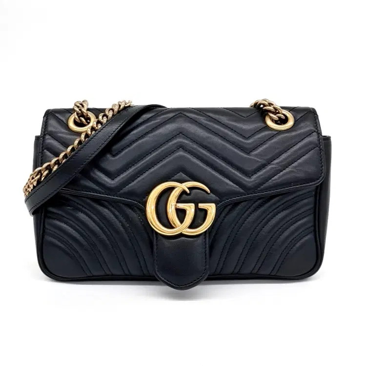 Gucci Marmont Matrasse Shoulder Bag (443497)-Hover-Image