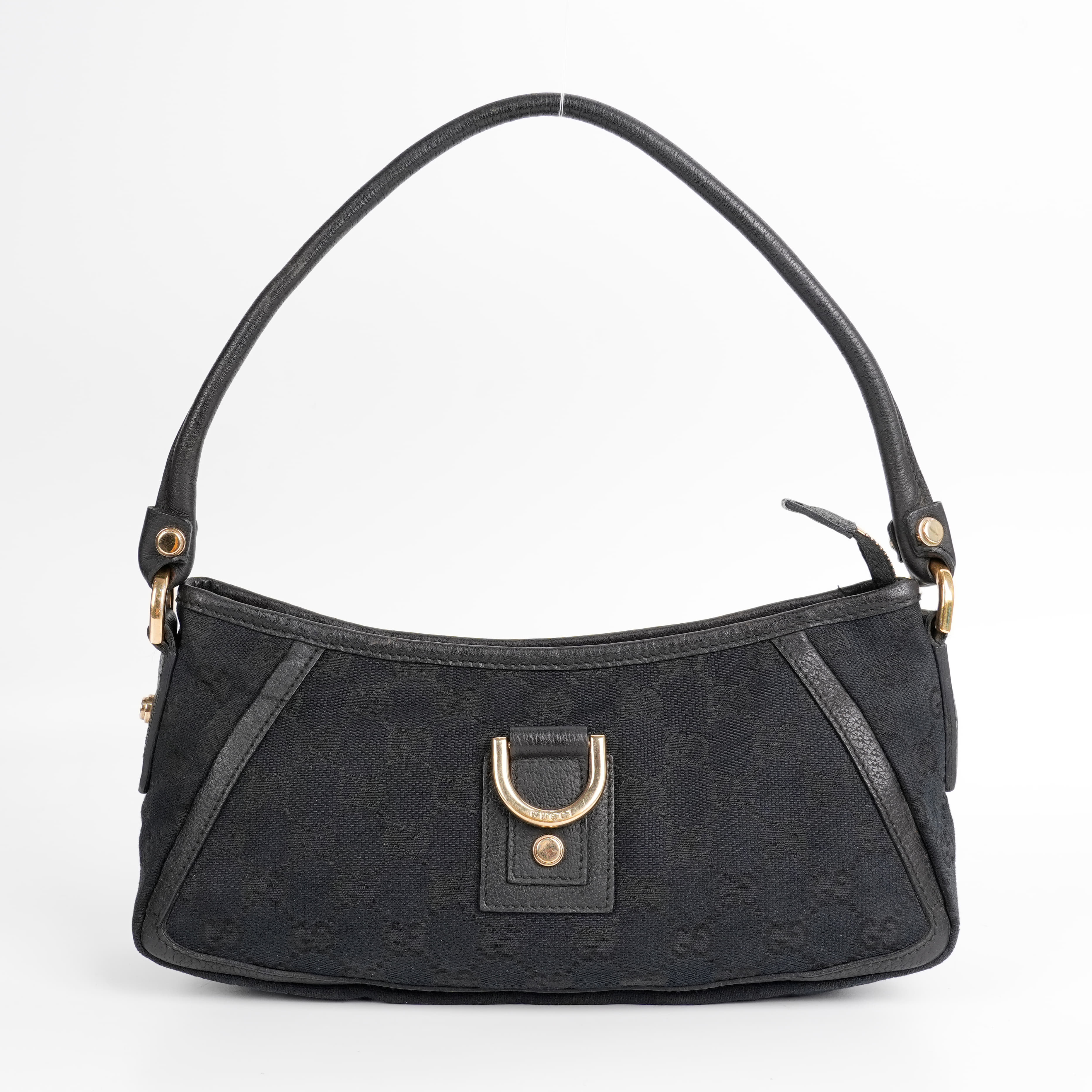Gucci Vintage Monogram Mini D-Ring Shoulder Bag