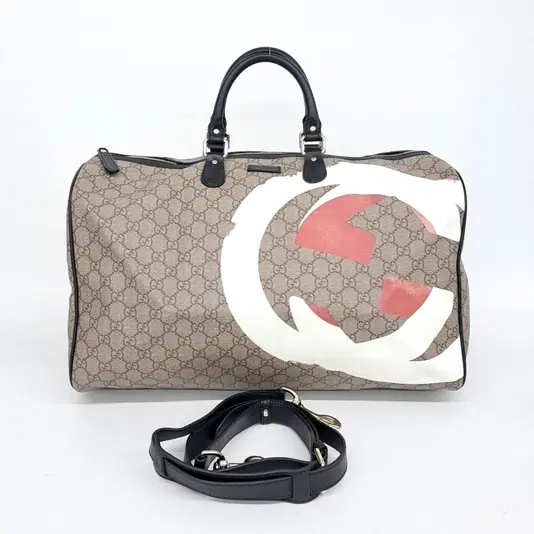 Gucci PVC Boston Bag (308264)