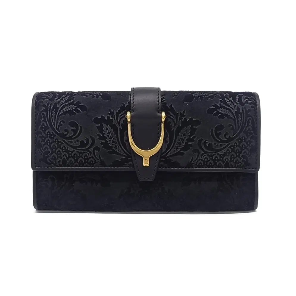 Gucci Suede Long Wallet (277718)