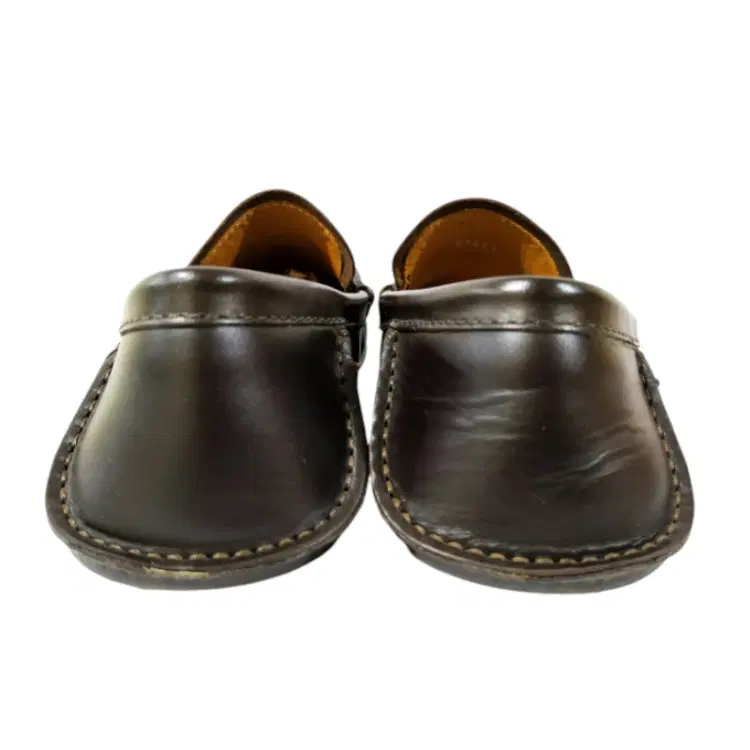 Gucci Black Horsebit Bamboo Driver Loafers-Hover-Image