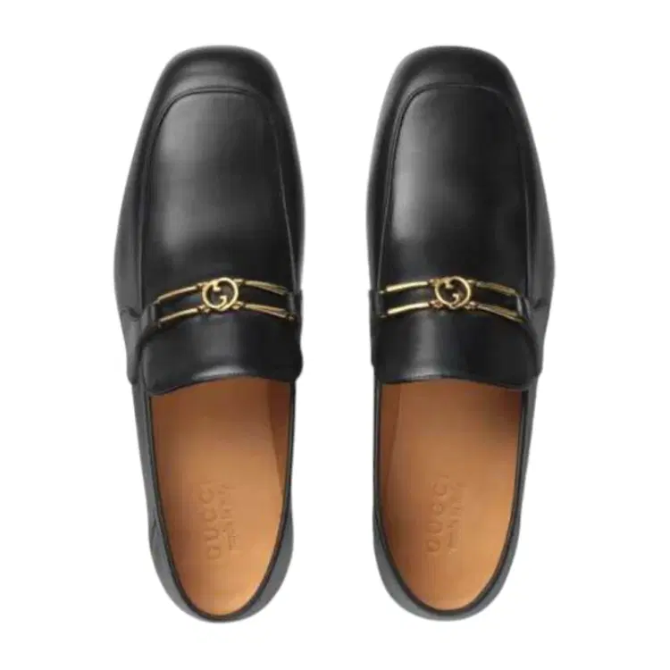 Gucci Interlocking G Leather Loafer-Hover-Image