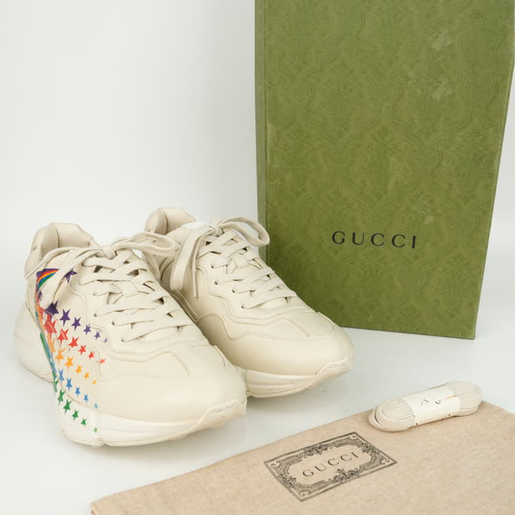 Size 42 - Gucci Rhython Evolution Sneaker Shooting Stars-Hover-Image