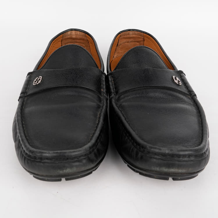 US 8.5 - Gucci Interlocking G logo Loafers-Hover-Image