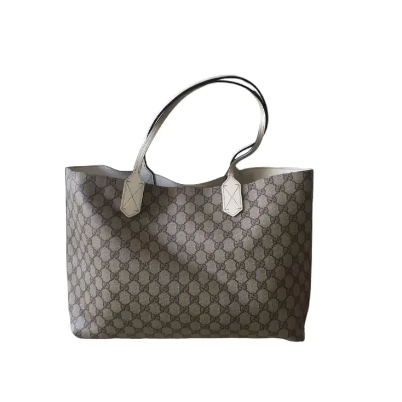 Gucci GG Leather Tote Bag