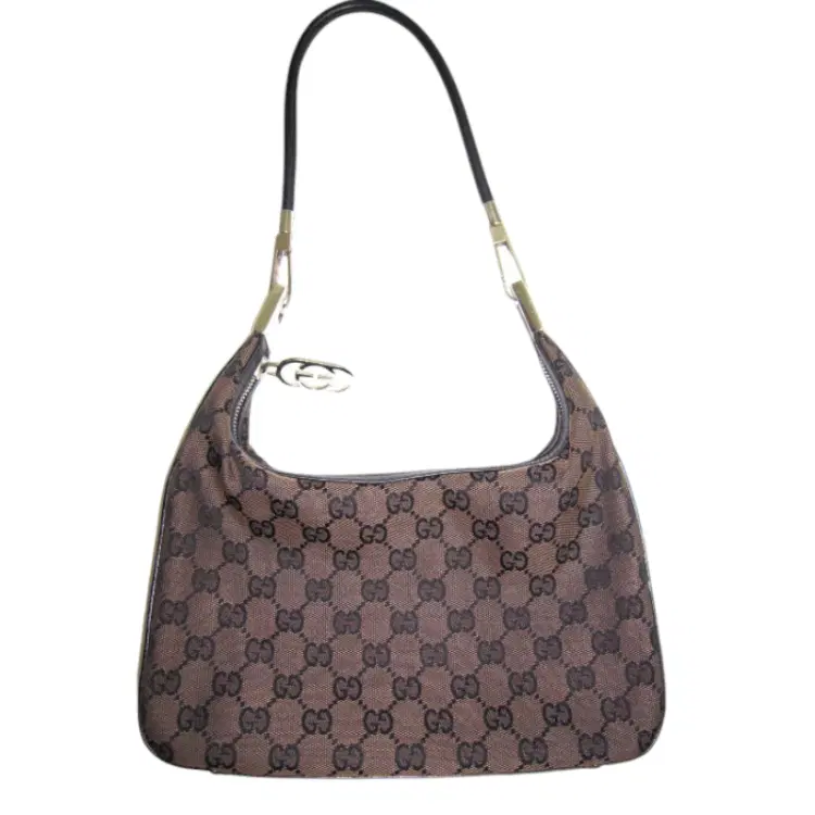 Gucci GG Canvas Binoche Medium Shoulder Bag-Hover-Image