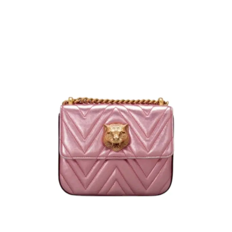 Gucci Broadway Chain 432581 Leather Shoulder Bag