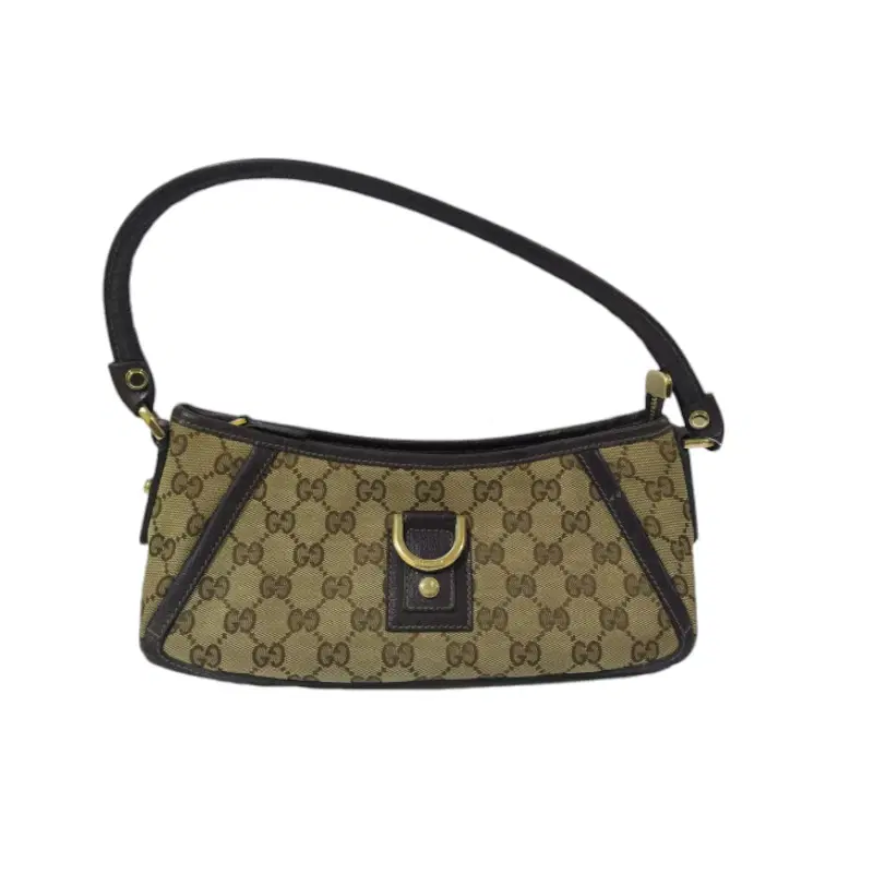 Gucci GG Canvas D Ring Abbey Pochette Bag