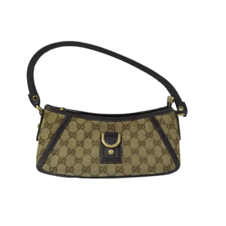 Gucci GG Canvas D Ring Abbey Pochette Bag-Hover-Image