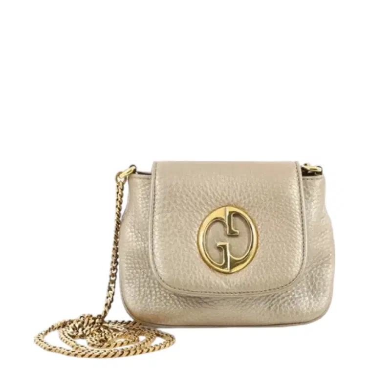 Gucci 1973 Small Leather Crossbody Bag