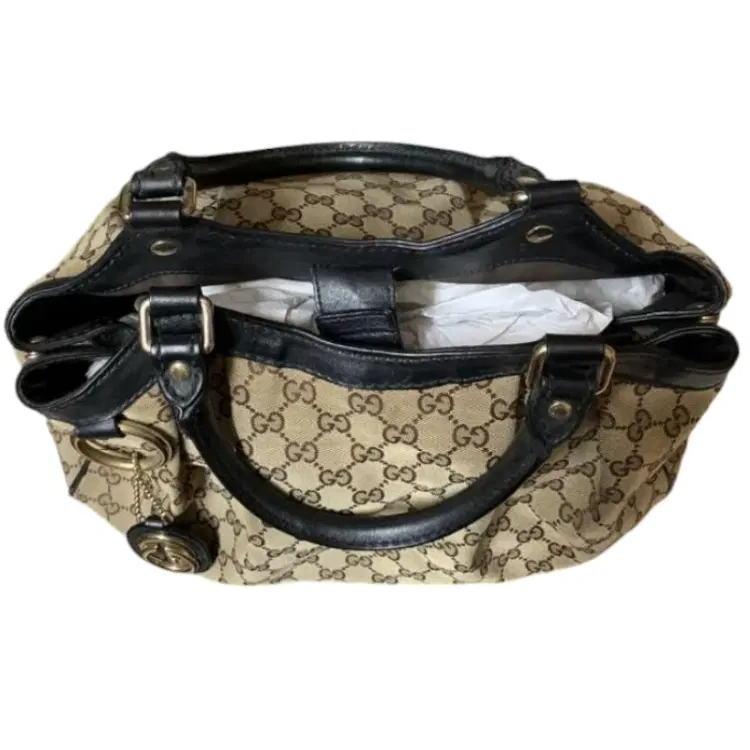Gucci Sukey GG Monogram Canvas Shoulder Bag-Hover-Image