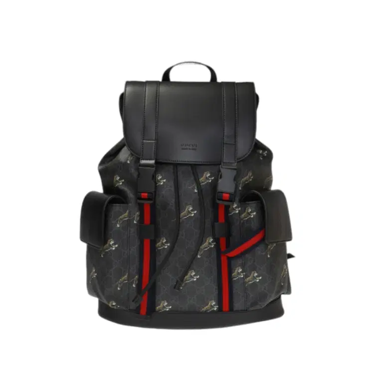Gucci GG Supreme Bestiary Tigers Backpack-Hover-Image