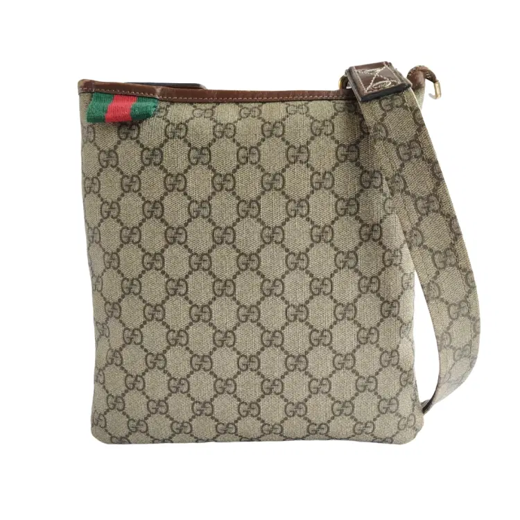 Gucci GG Coated Canvas Small Crossbody Bag-Hover-Image