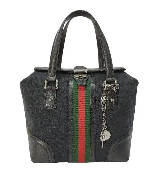 Gucci Treasure Boston GG Canvas Small