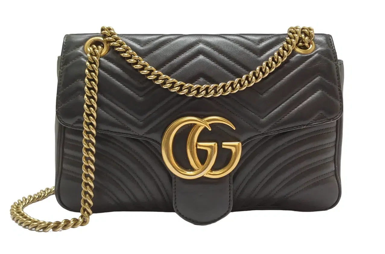 Gucci Marmont Black Shoulder Bag