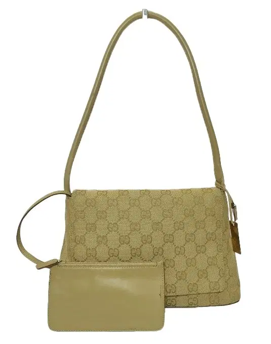 Gucci Canvas Beige Shoulder Bag