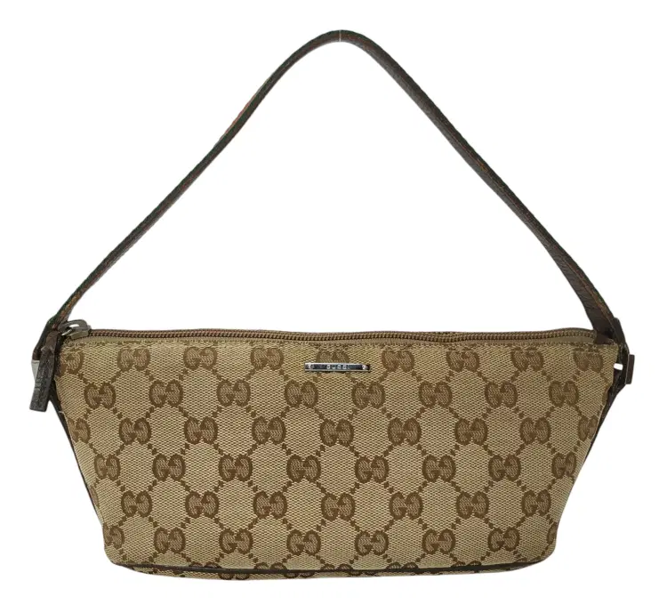 Gucci Boat Pochette Monogram Canvas-Hover-Image
