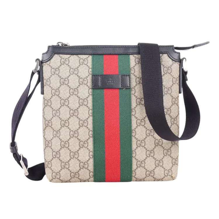 Gucci web GG supreme messenger Bag-Hover-Image