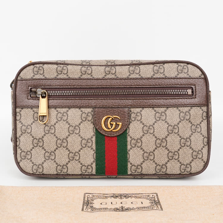 Gucci Soft GG Supreme Ophidia Belt Bag-Hover-Image