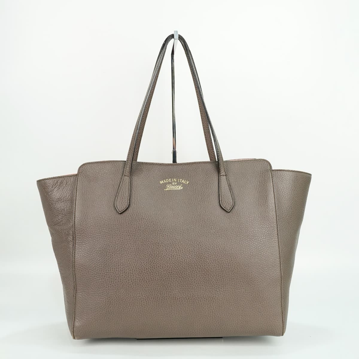 Gucci Swing Leather Tote Bag