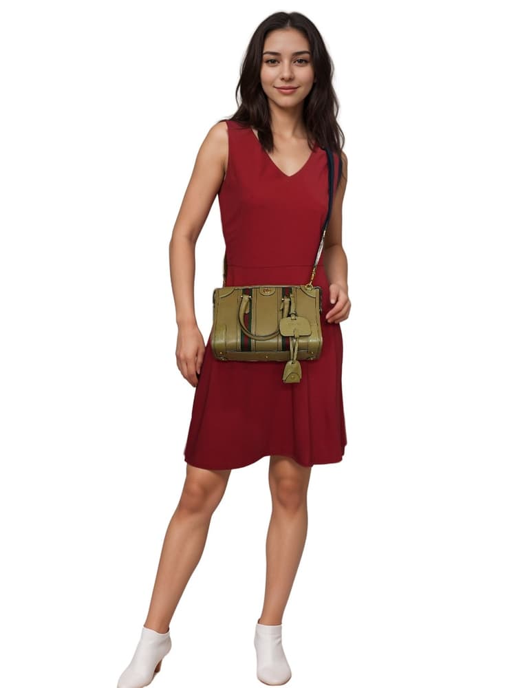 Gucci Bauletto Top Handle Bag-Hover-Image