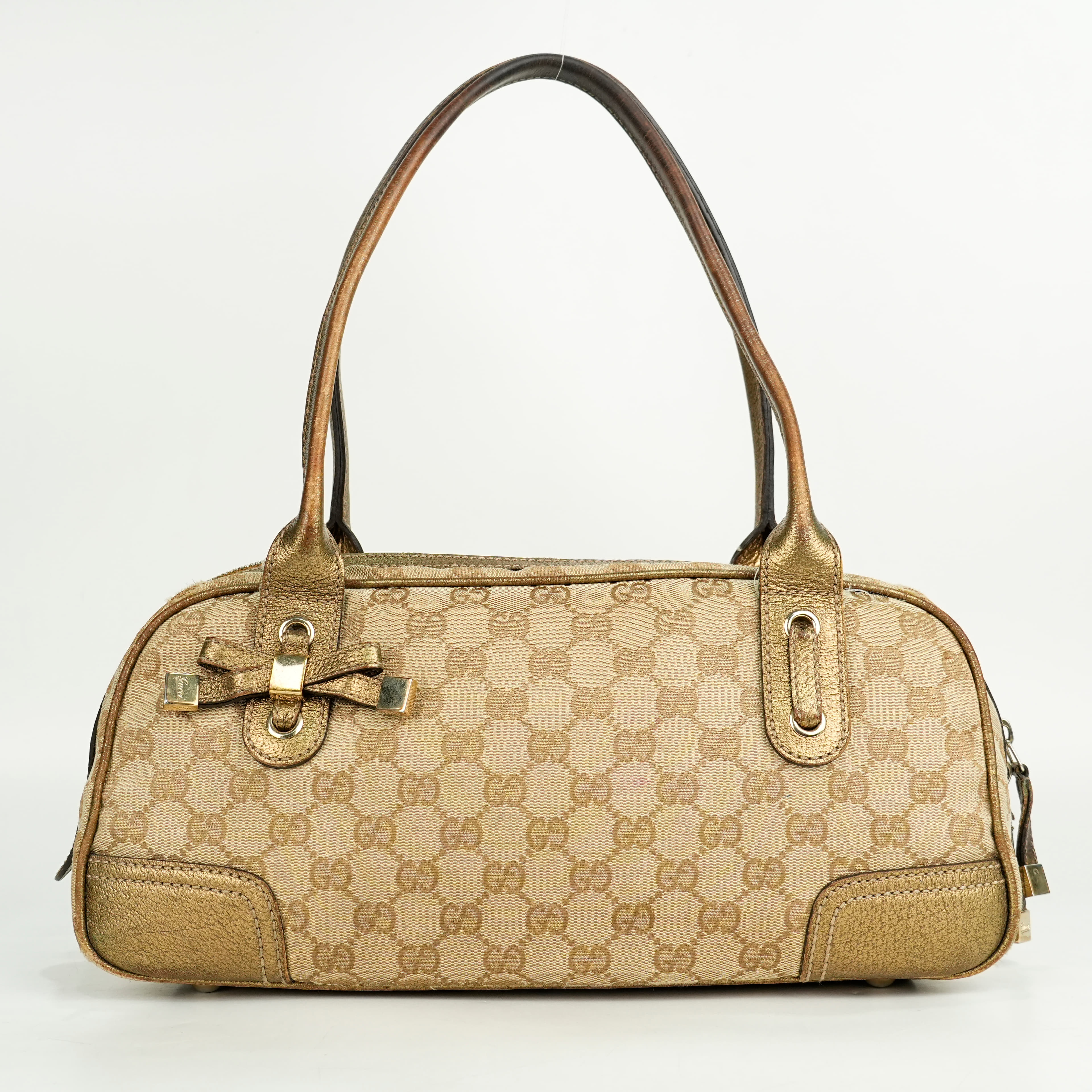 Gucci Brown GG Canvas Princy Shoulder Bag