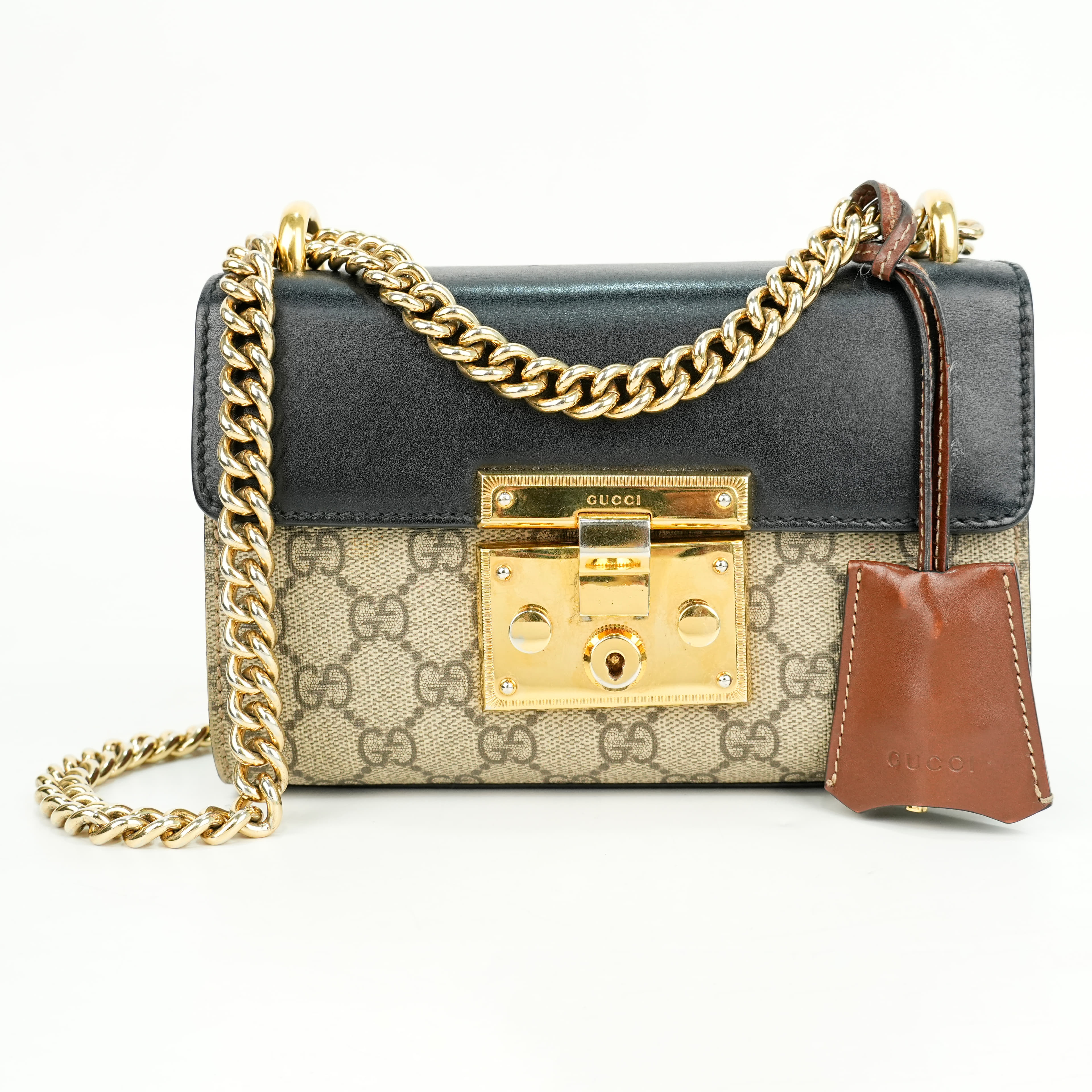 Gucci Padlock Small GG Supreme Shoulder Bag