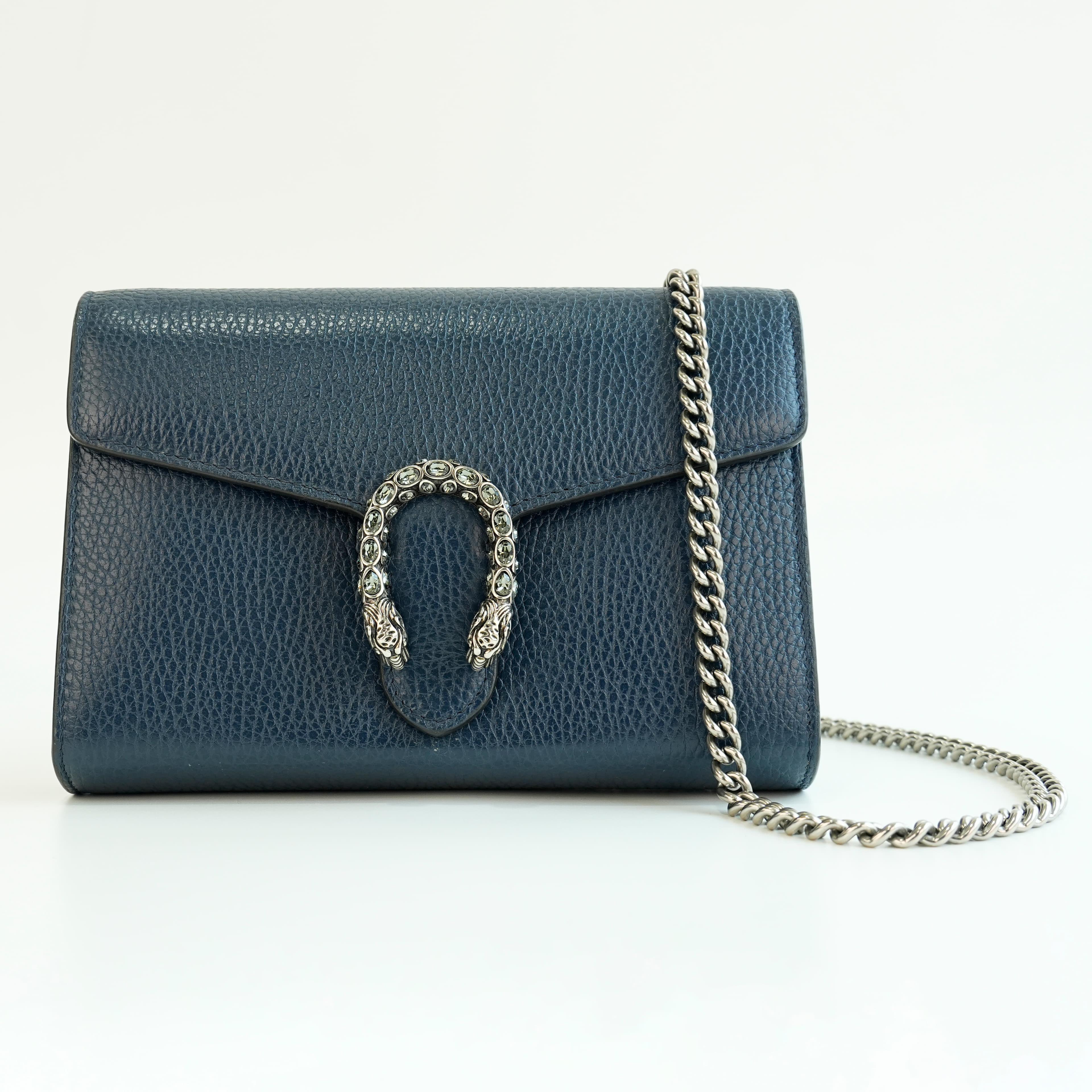 Gucci Dionysus Leather Chain Wallet Shoulder Bag