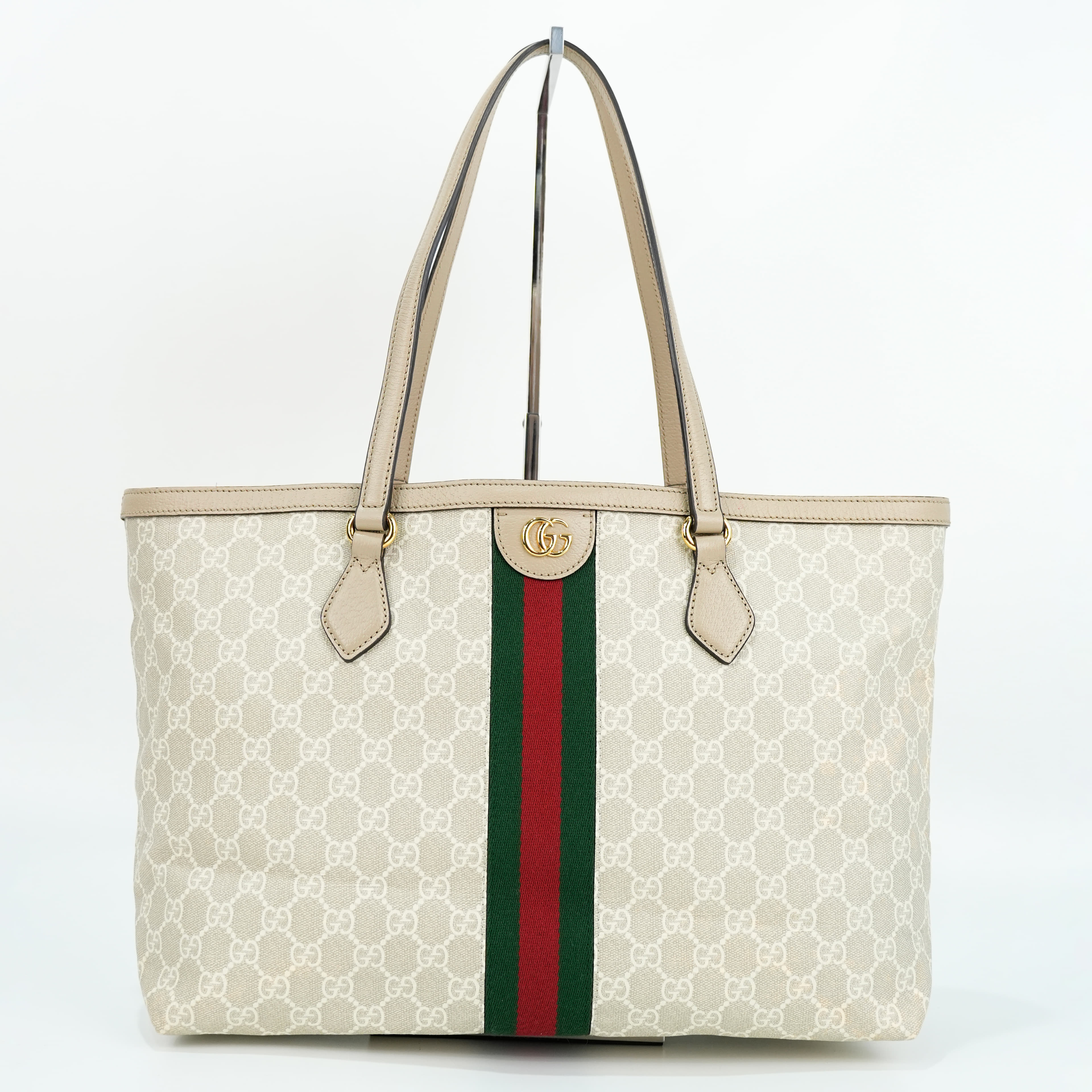Gucci Medium GG Supreme Ophidia Tote Bag,