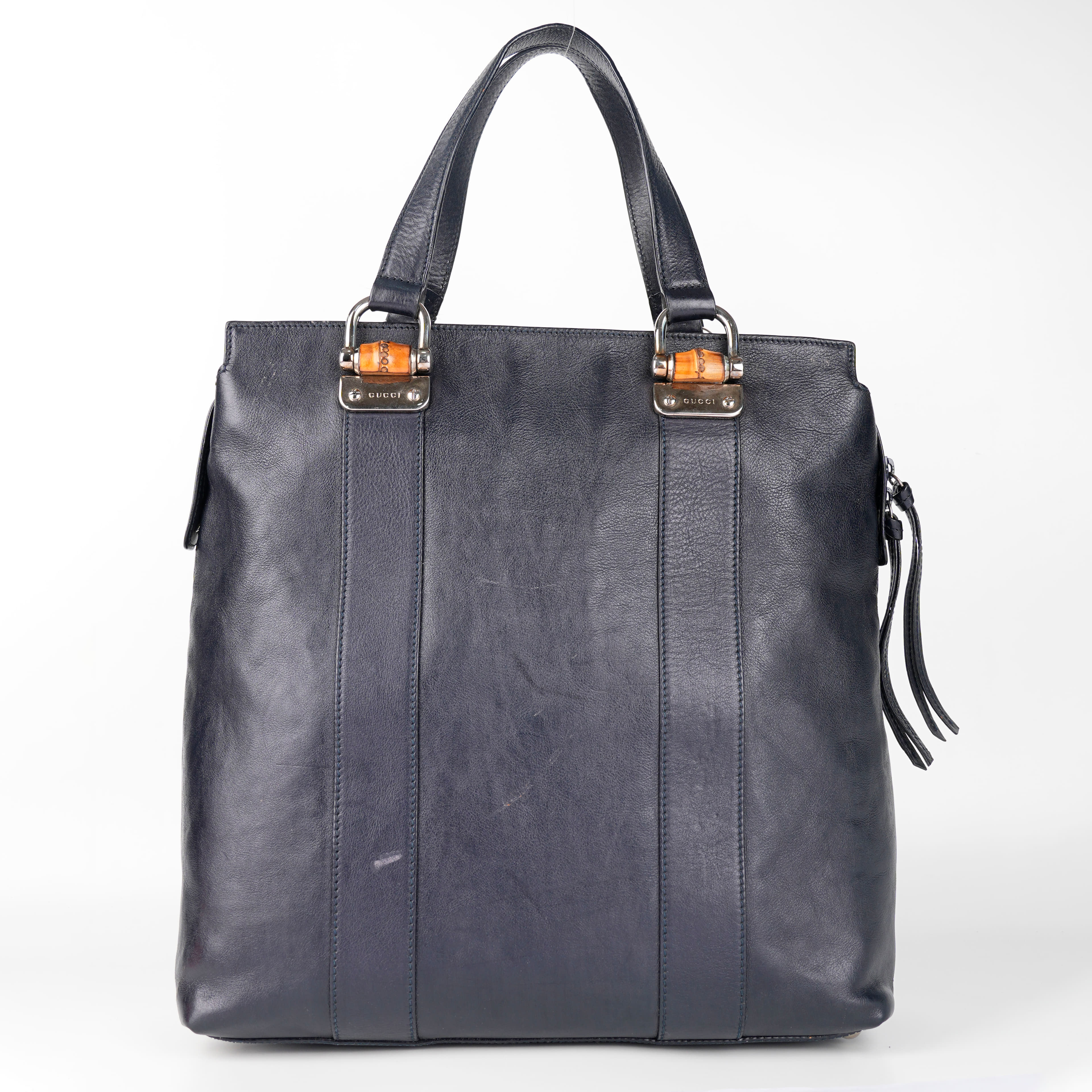 Gucci Bamboo Bag Guccissima Tote Bag