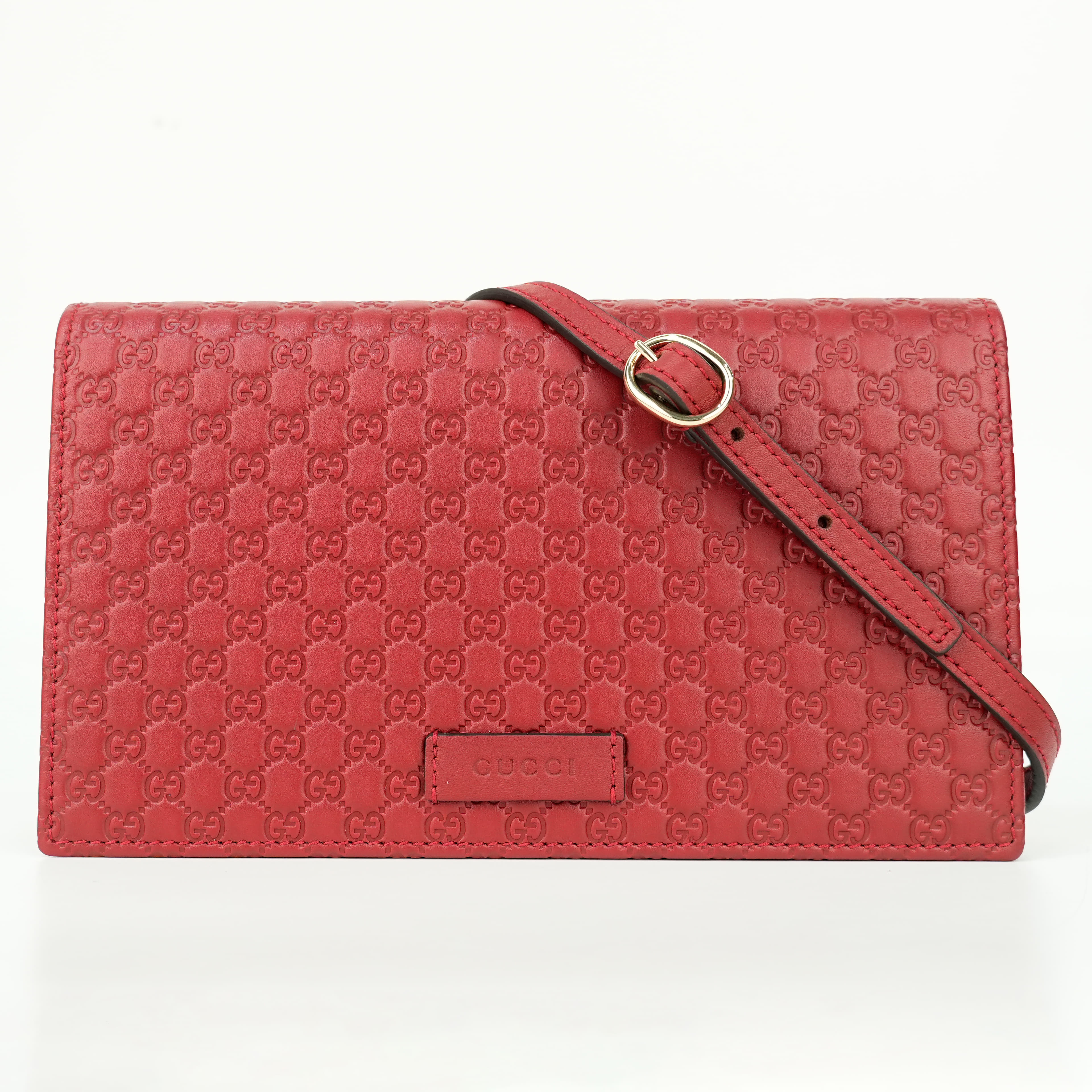 Gucci Microguccissima Wallet on Strap