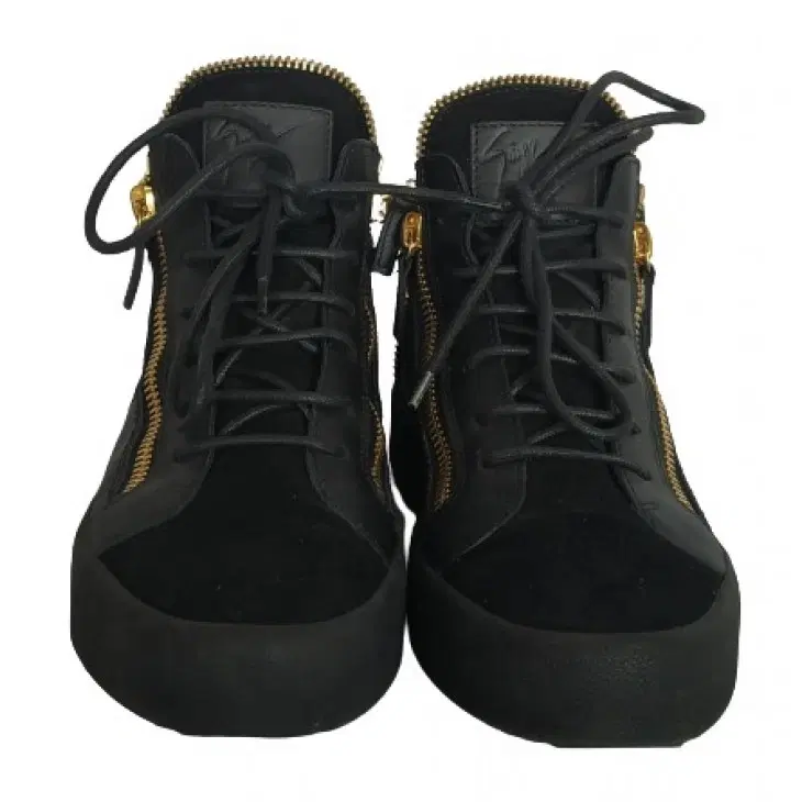 Giuseppe Zanotti Leather And Suede High Tops Sneakers