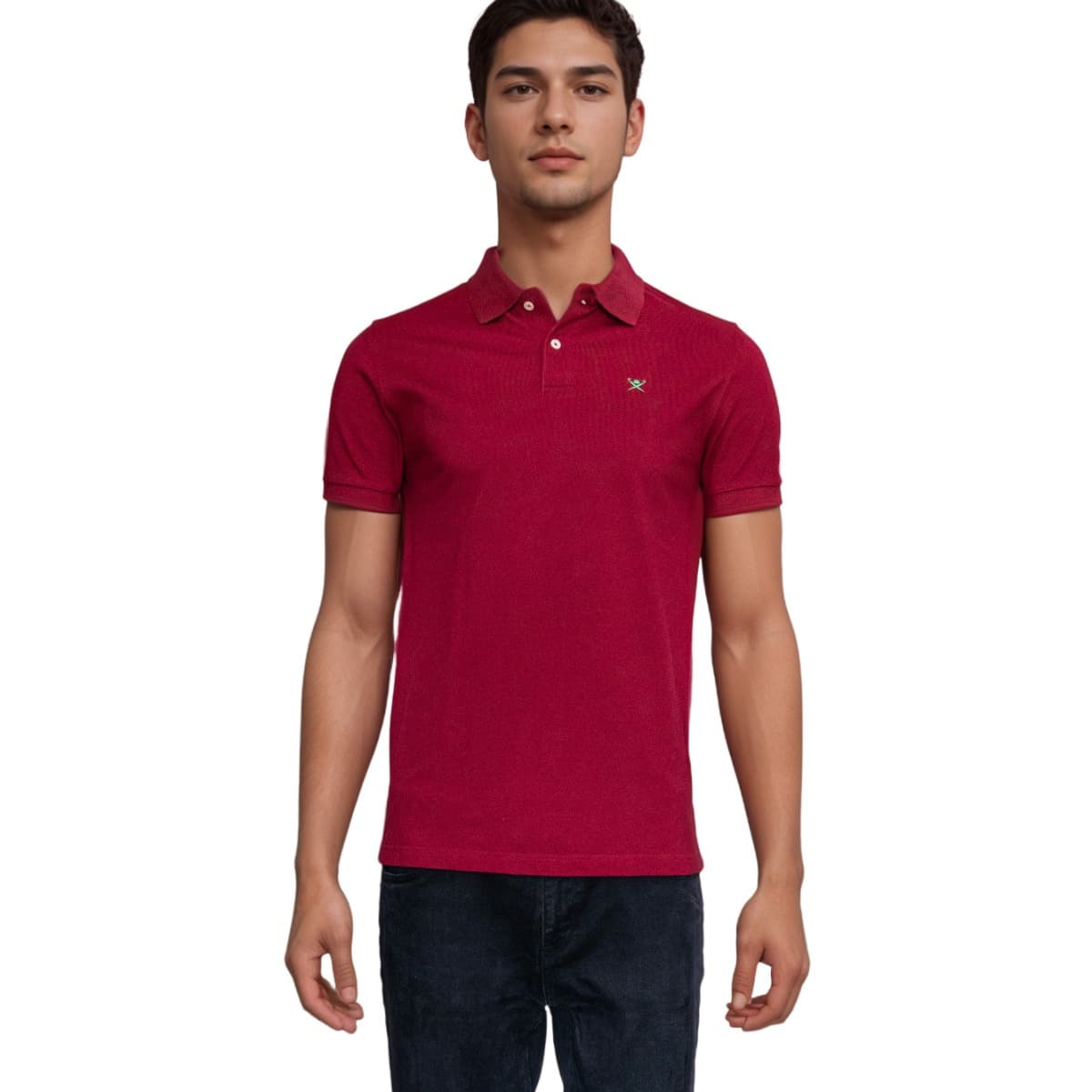 Hackett London Wine Polo Shirt (HM561109 490)