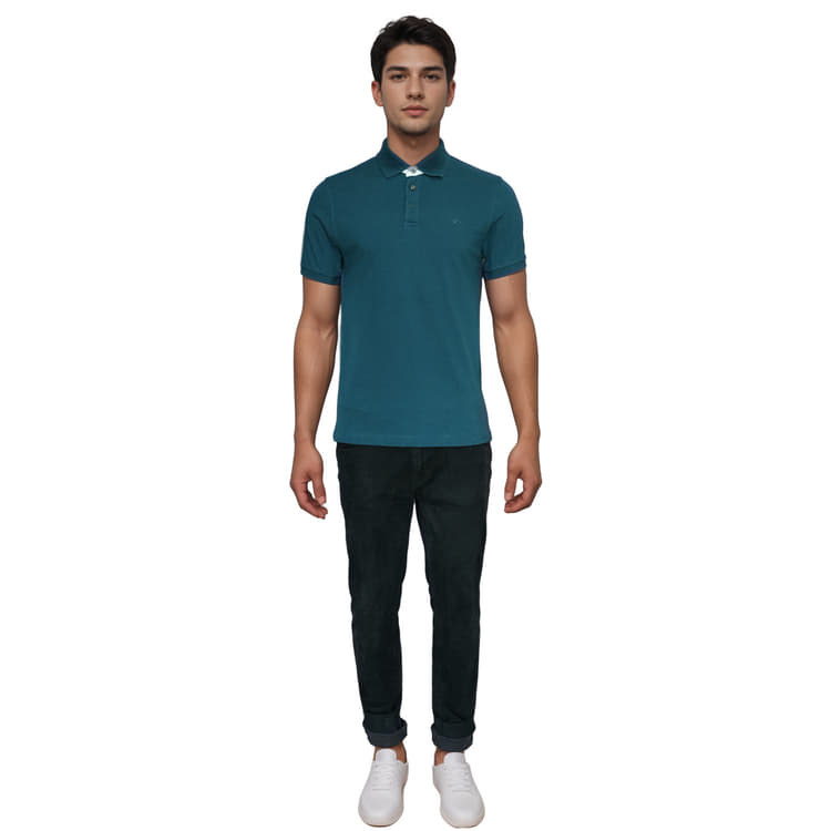 Hackett London Dark Green Polo Shirt (HM561690 672)-Hover-Image