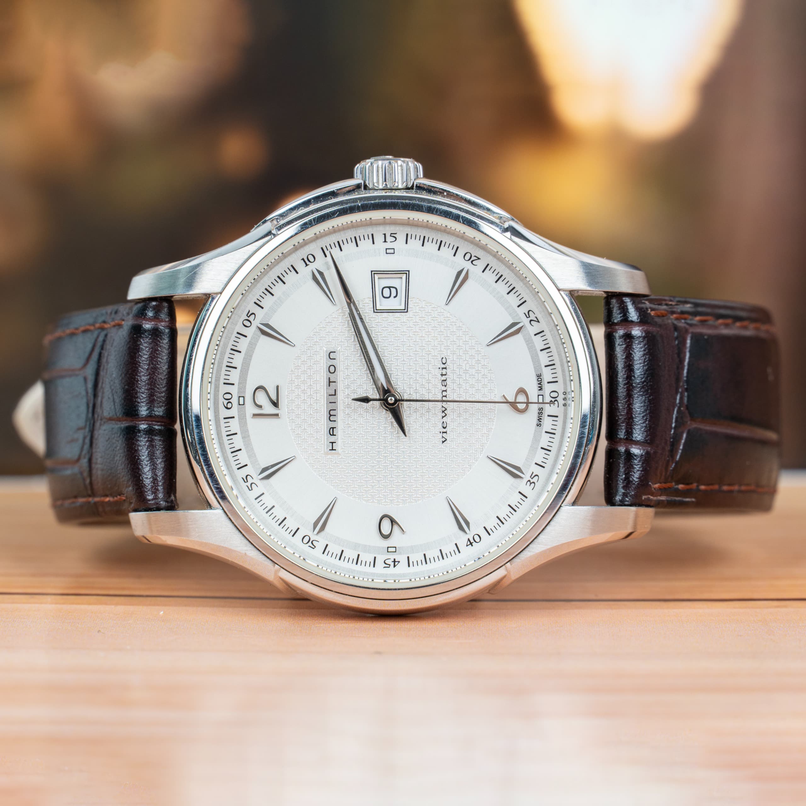 Hamilton Jazzmaster Viewmatic 40 MM Steel Automatic