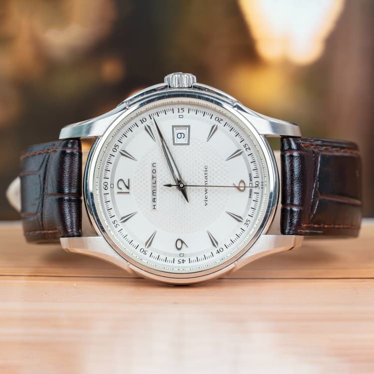 Hamilton Jazzmaster Viewmatic 40 MM Steel Automatic-Hover-Image