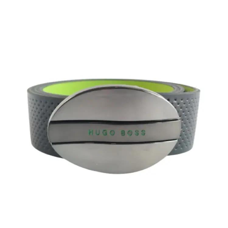 Hugo Boss Oval Buckle Leather Belt-Hover-Image